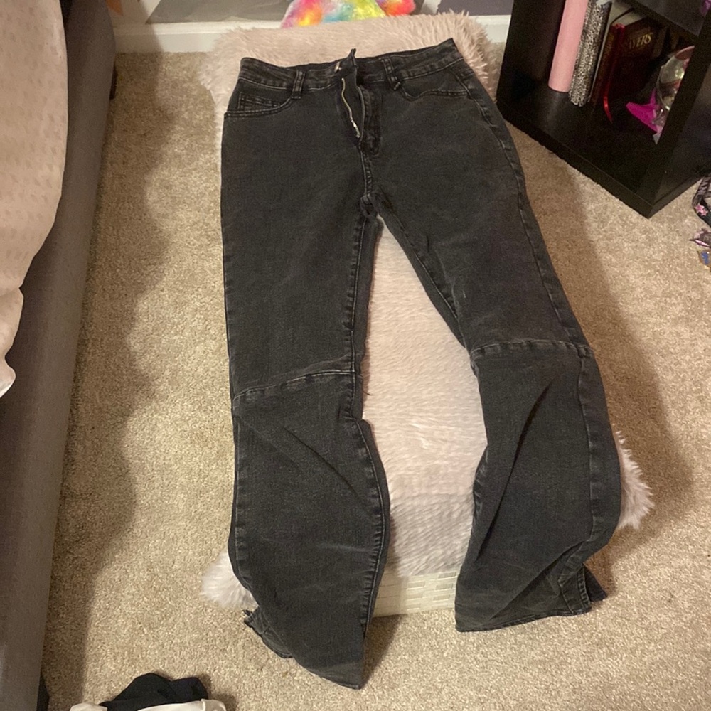 Stacked jeans